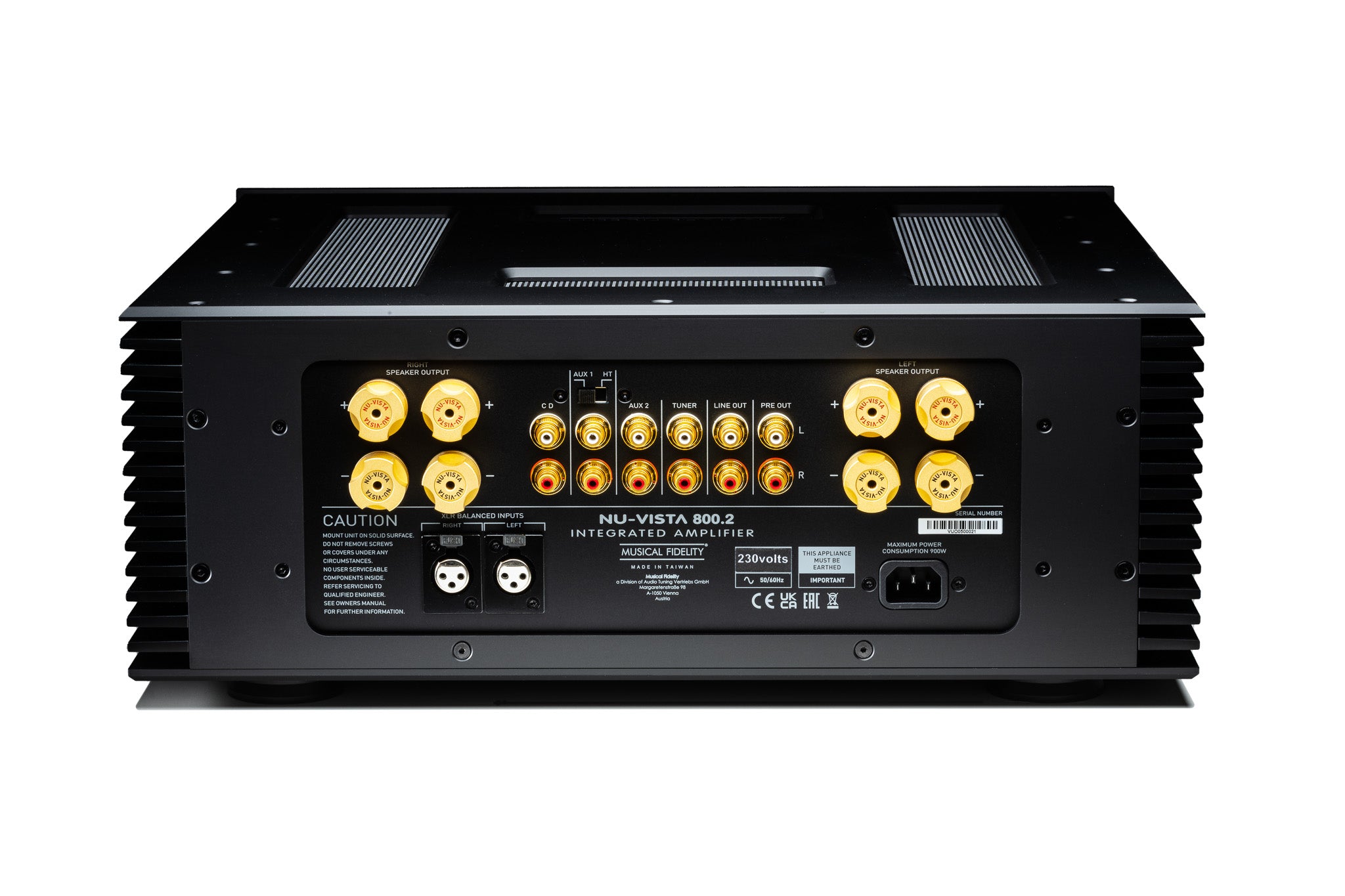 Musical Fidelity Nu-Vista 800.2 amplifier