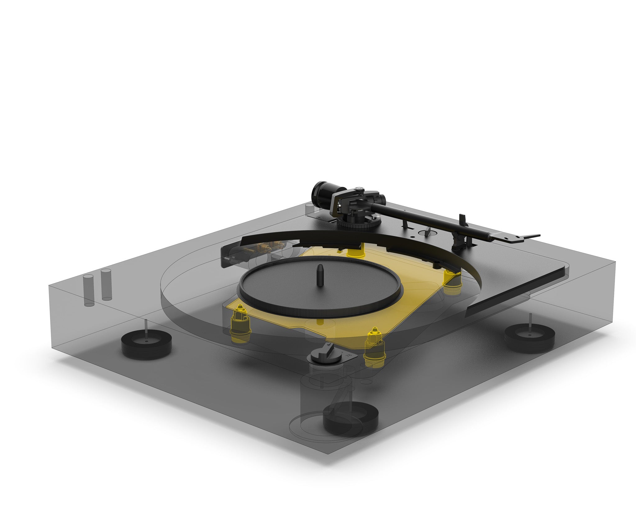 Pro-Ject A2 automaattinen levysoitin, musta