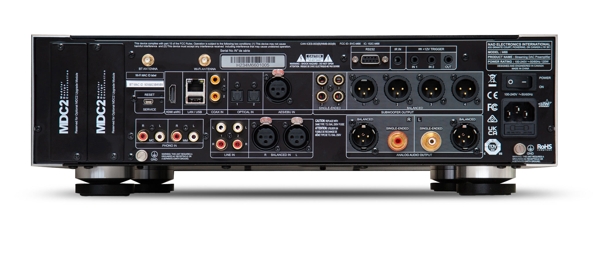 NAD M66 Masters BluOS verkkosoitin, messudemo, Vantaan varasto