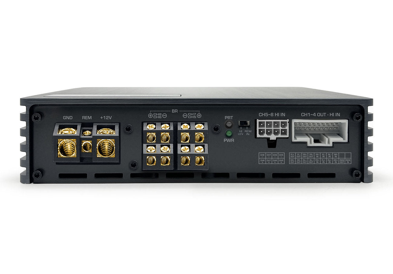 Zapco HB 810 II 8AD Integrated 10-Ch. DSP / 4-Ch. (AB) + 4-Ch. (D) Amplifier