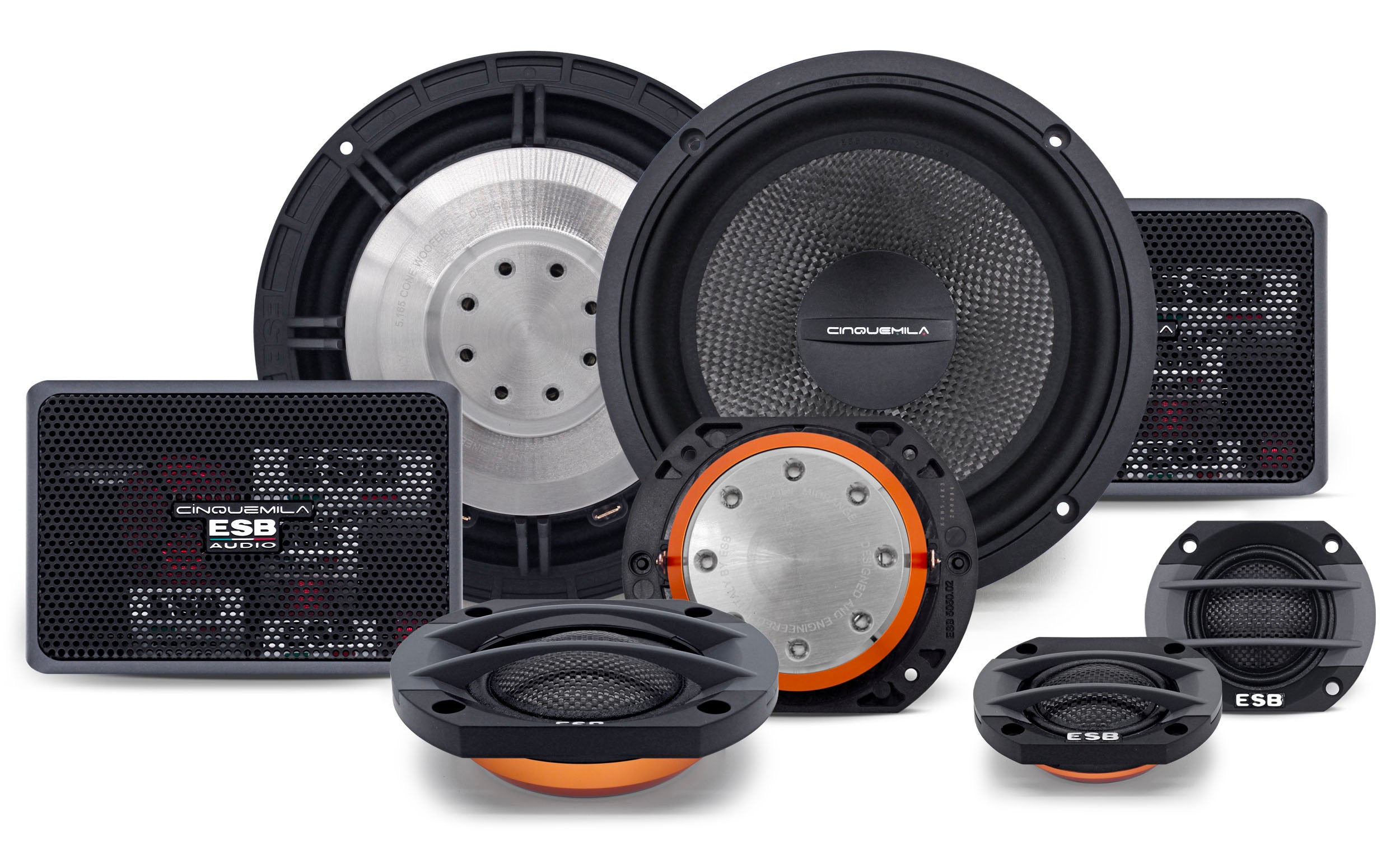 ESB Audio 3-Way Speaker System with Crossover