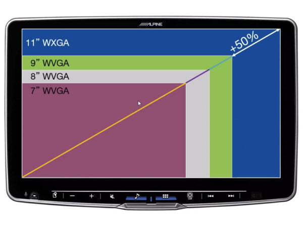Alpine iLX-F115D-VWT6 Halo player (Transporter T5 facelift and T6 models)