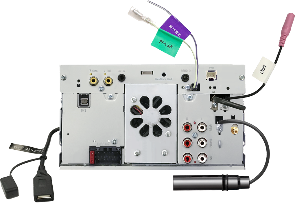 Kenwood DMX7722DABS 2-DIN langaton CARPLAY/ANDROID AUTO