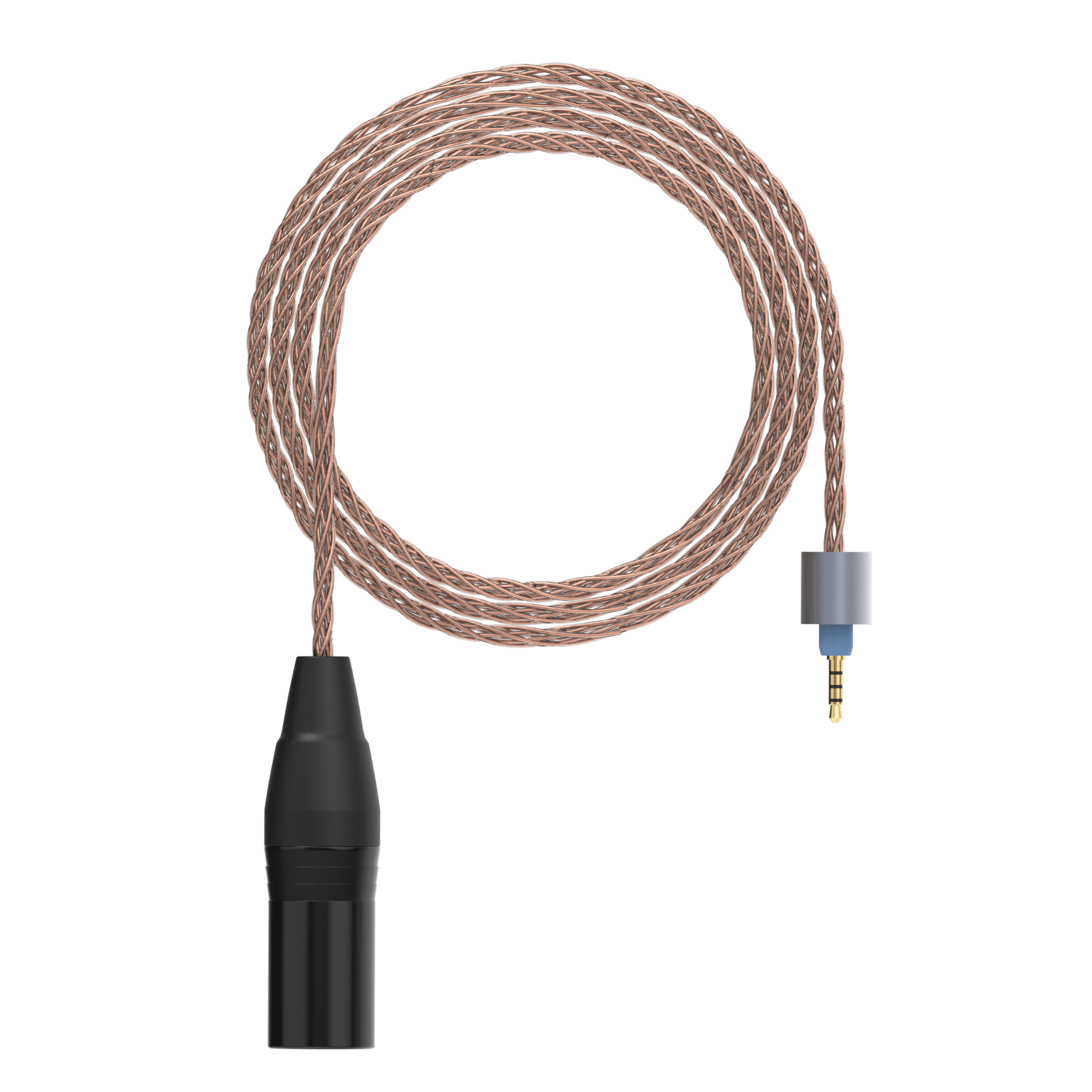 Dekoni Audio Ensemble Presplit PCUHD Twisted Cable Balansoitu 4-Pin Neutrik XLR MCS kuulokekaapeli