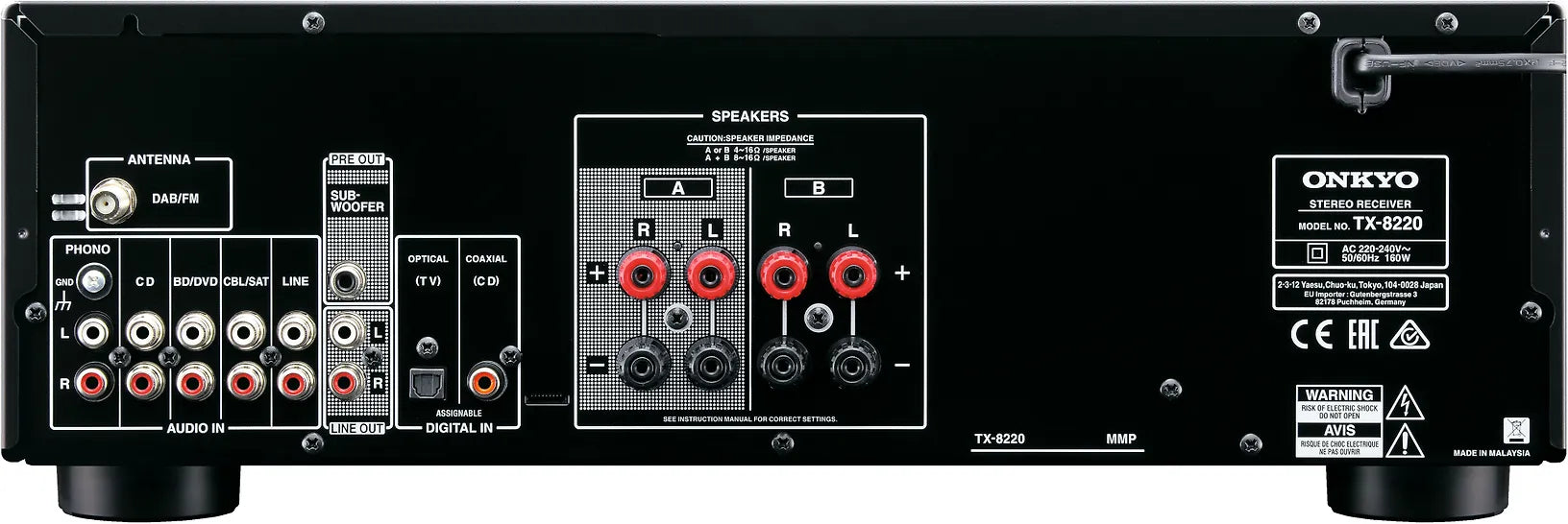 Onkyo TX-8220 stereovahvistin