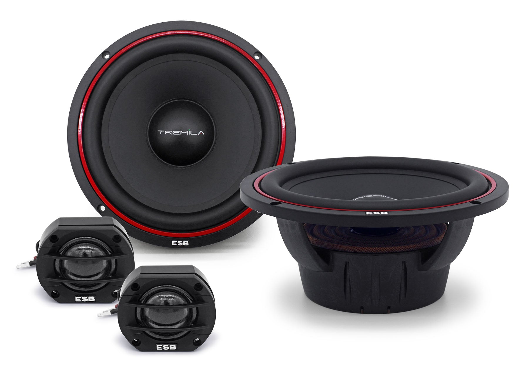 ESB Audio 3.6K2 2-Way Speaker System with 1.1"/28 mm Tweeter