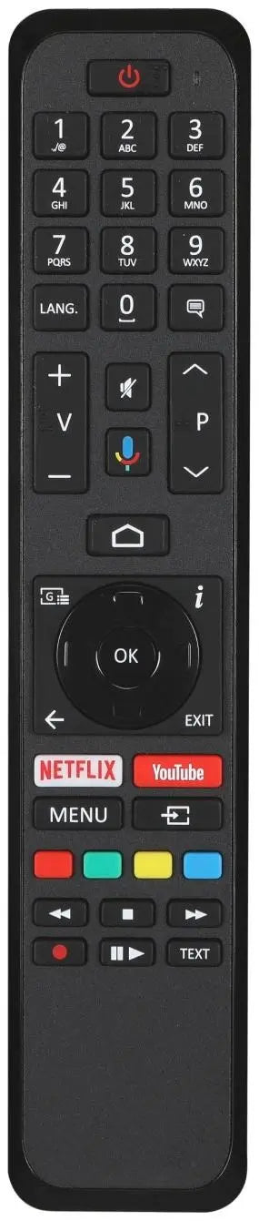 Finlux Android Smart TV 2020 kaukosäädin RC43160BT