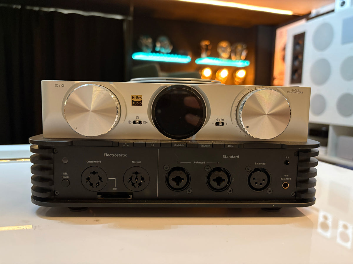iFi iCan Phantom headphone amplifier