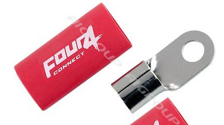 FOUR Connect 4-690943 M8 ring connector 35mm2, 1pc red