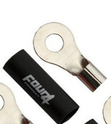 FOUR Connect 4-690953 M6 ring connector 10mm2, 1 x black