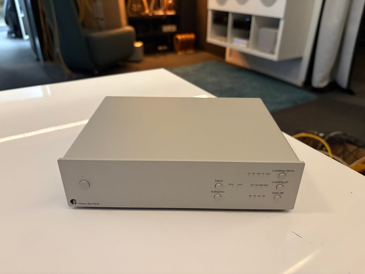 Pro-Ject Phono Box S3 B levysoitinesivahvistin, asiakaspalautus. Helsinki
