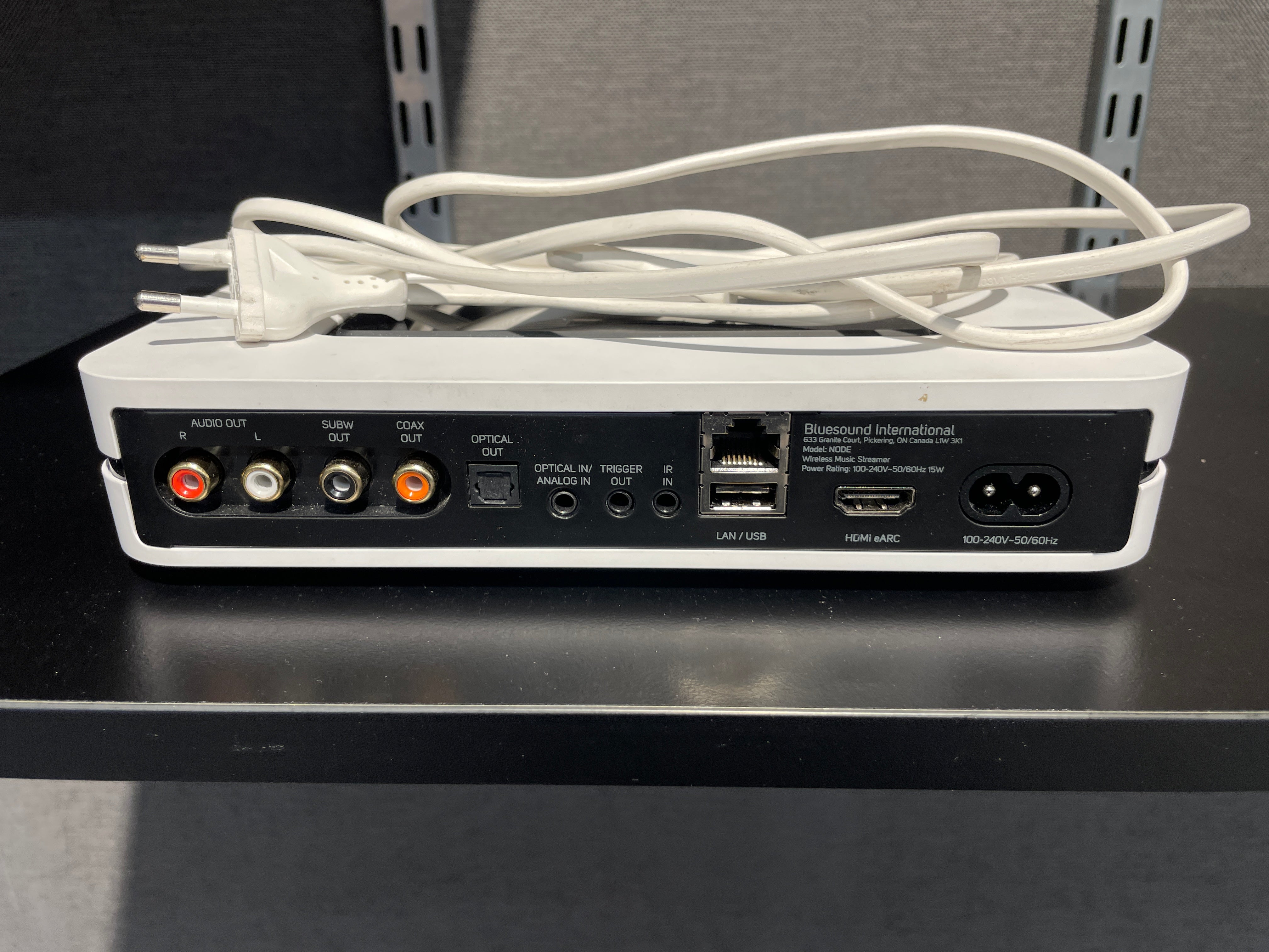 Bluesound NODE (N130) langaton Hi-Res monihuone verkkosoitin, DEMO