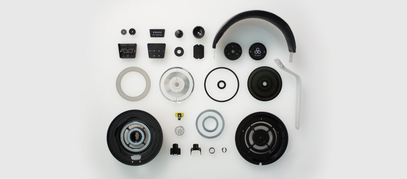 Final D8000 Pro Edition ADFS Planar huippukuulokkeet, demo