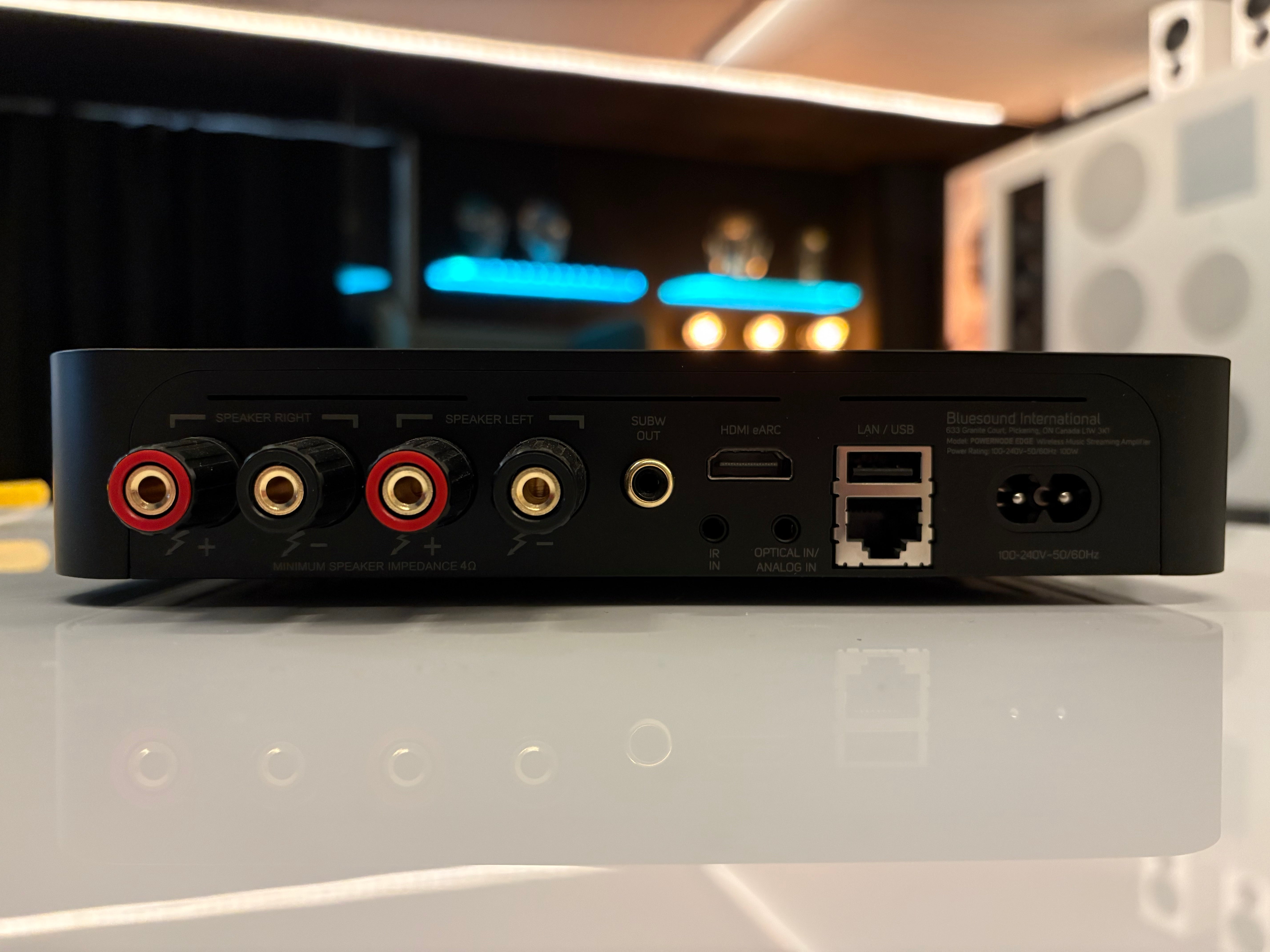 BLUESOUND POWERNODE EDGE N230 verkkovahvistin, demo. Helsinki