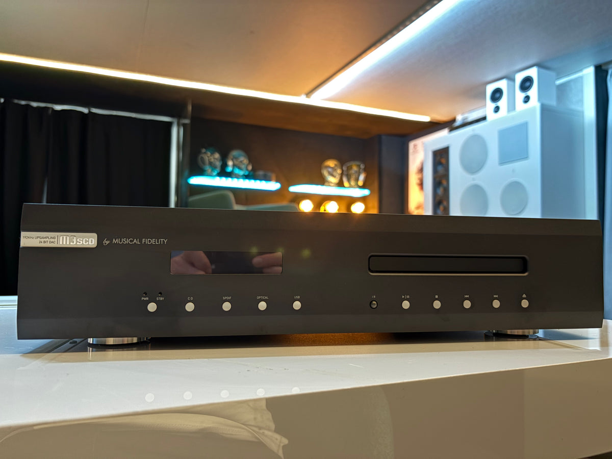 Musical Fidelity M3sCD cd-soitin, vaihtolaite. Helsinki