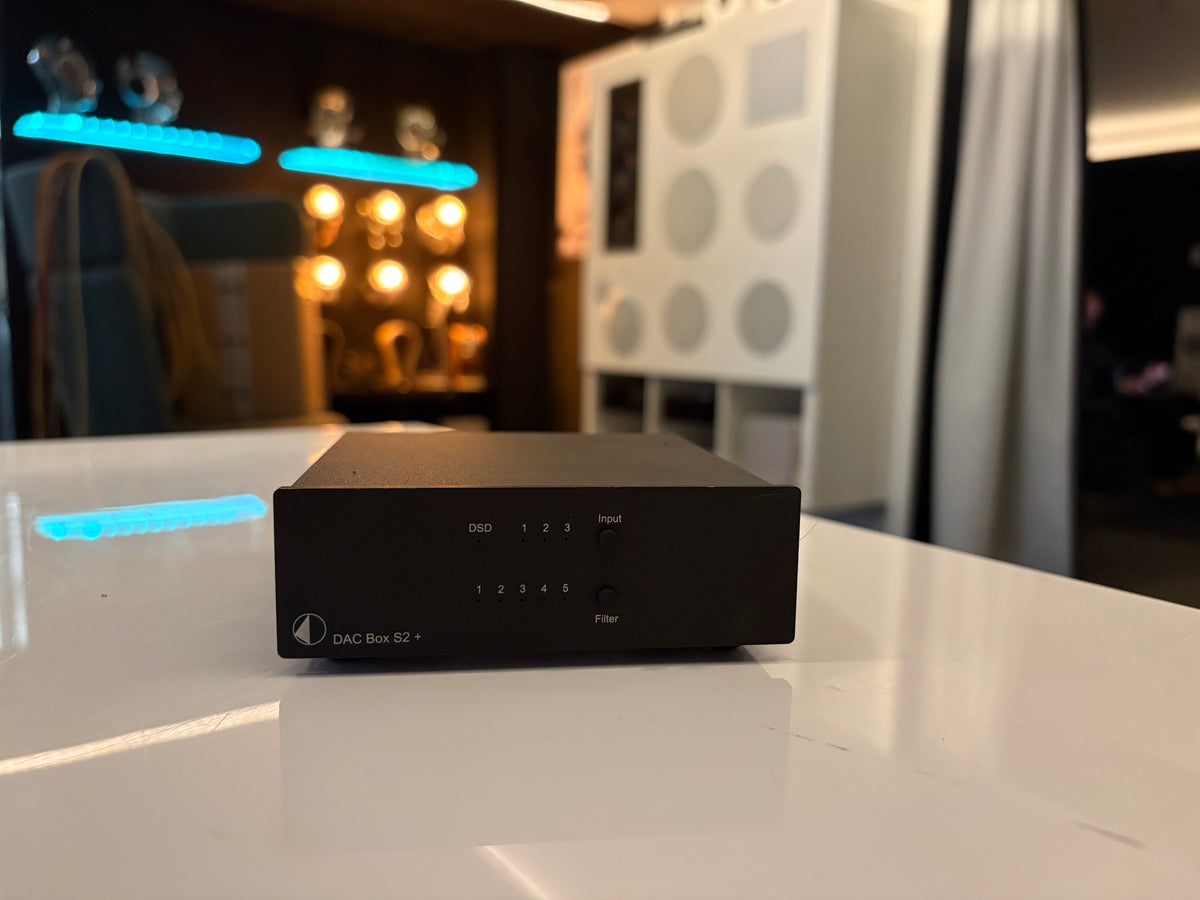 Pro-Ject DAC Box S2+ DA-muunnin, vaihtolaite. Helsinki