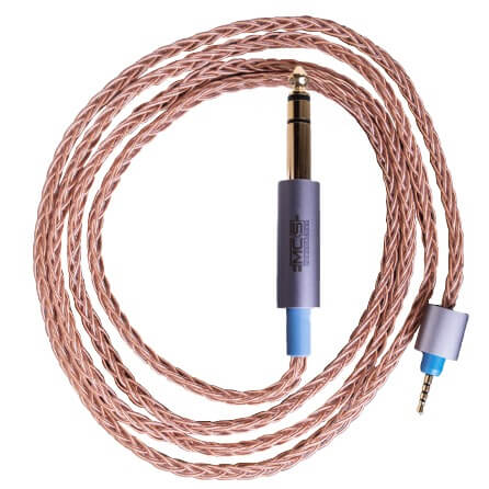 Dekoni Audio Ensemble Presplit PCUHD Twisted Cable 6.3 mm MCS kuulokekaapeli