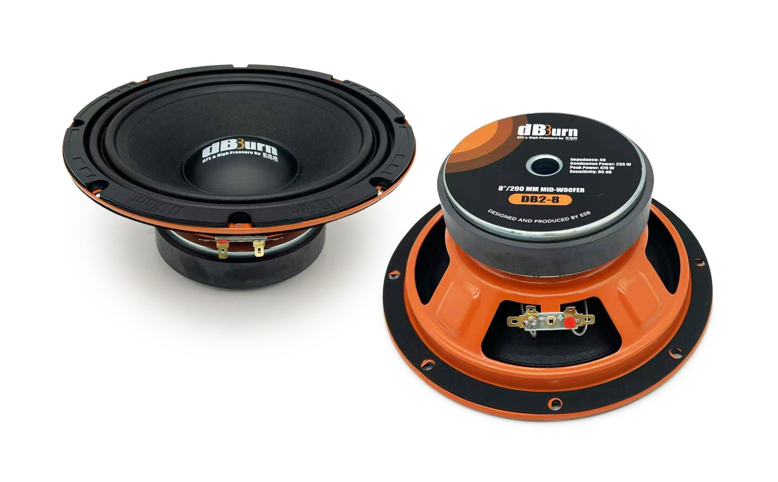 ESB Audio dBBurn 8"/200 mm High-Efficiency Mid-Woofer 1kpl