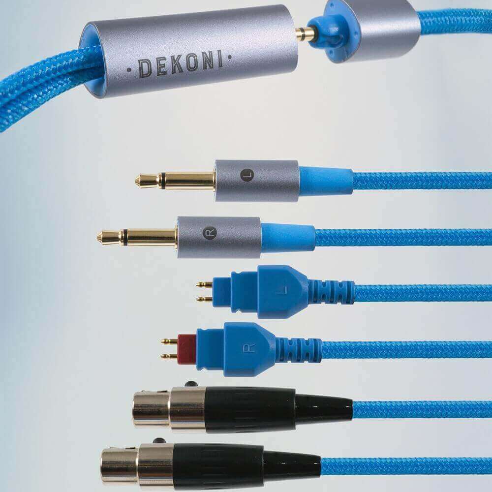Dekoni Audio MCS Presplit 3.5 mm Nylon Woven Headphone Cable