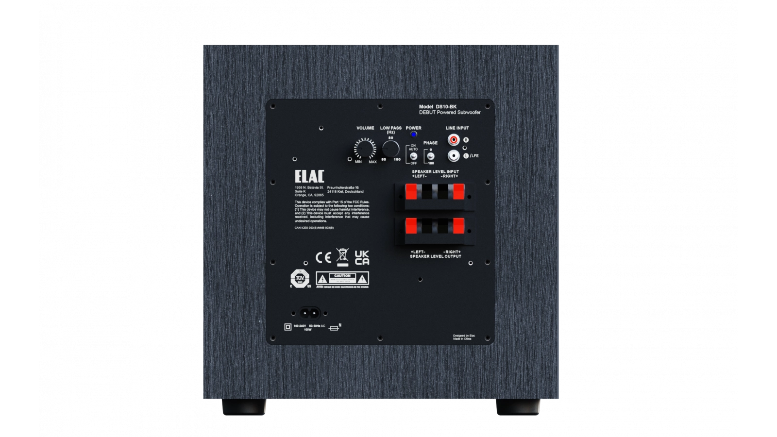 Elac Debut 3.0 DS103 10" aktiivisubwoofer