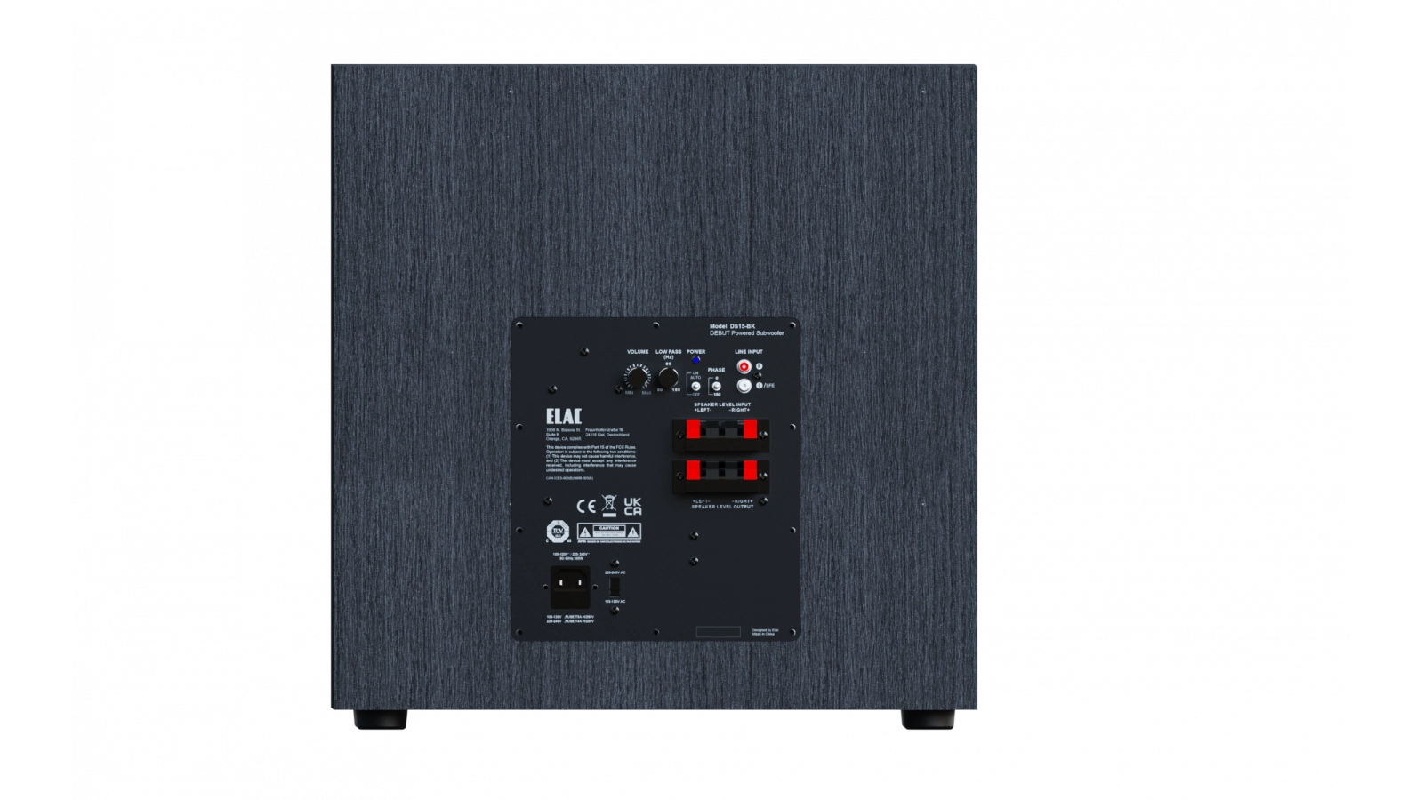 ELAC Debut 3.0 DS153 15" aktiivisubwoofer