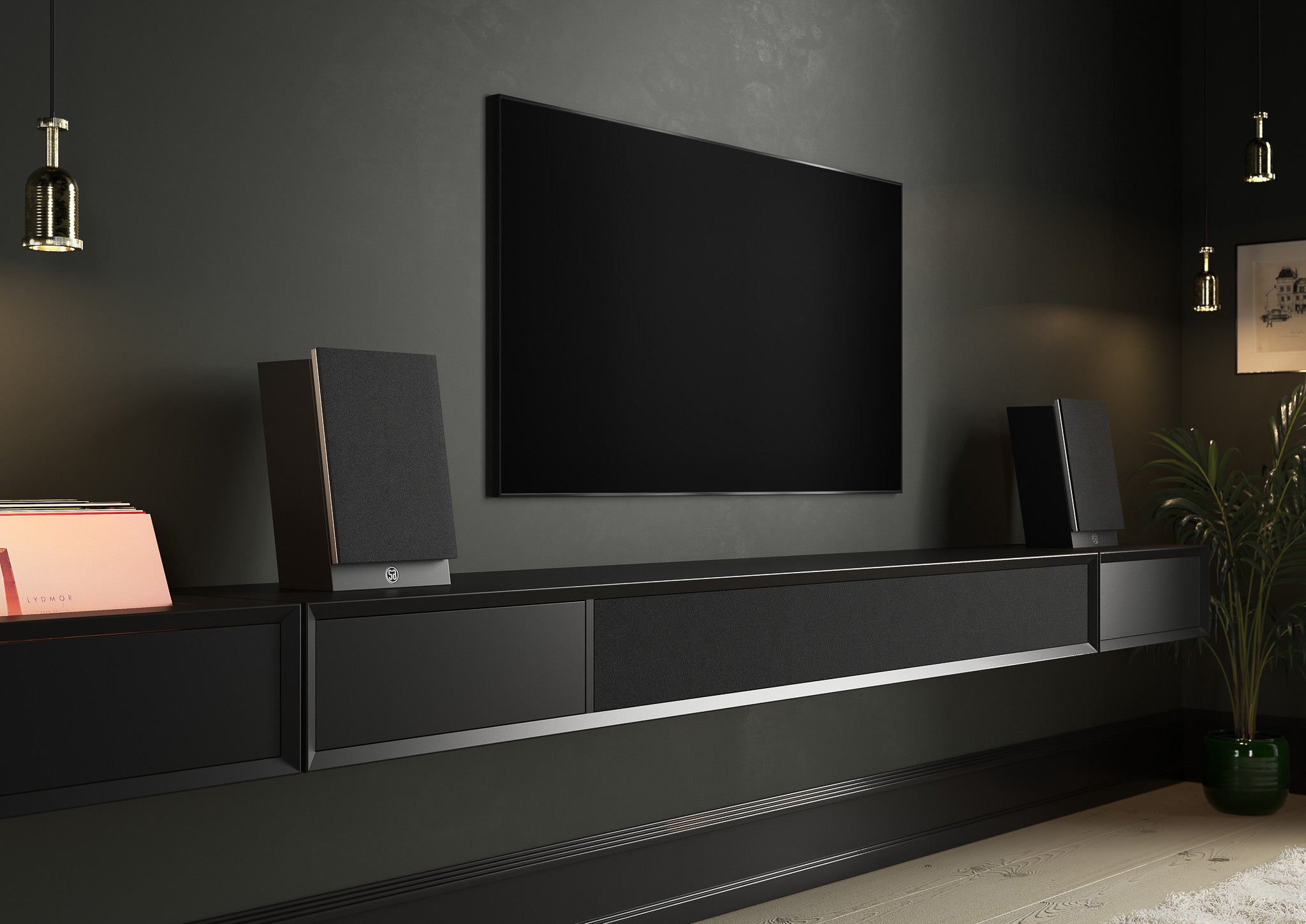 System Audio Silverback 1 aktiivinen seinäkaiutinpari