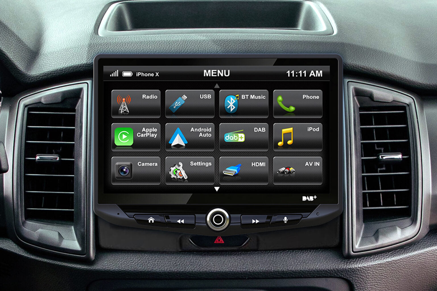 Stinger HEIGH10 multimedia player with 10″ screen