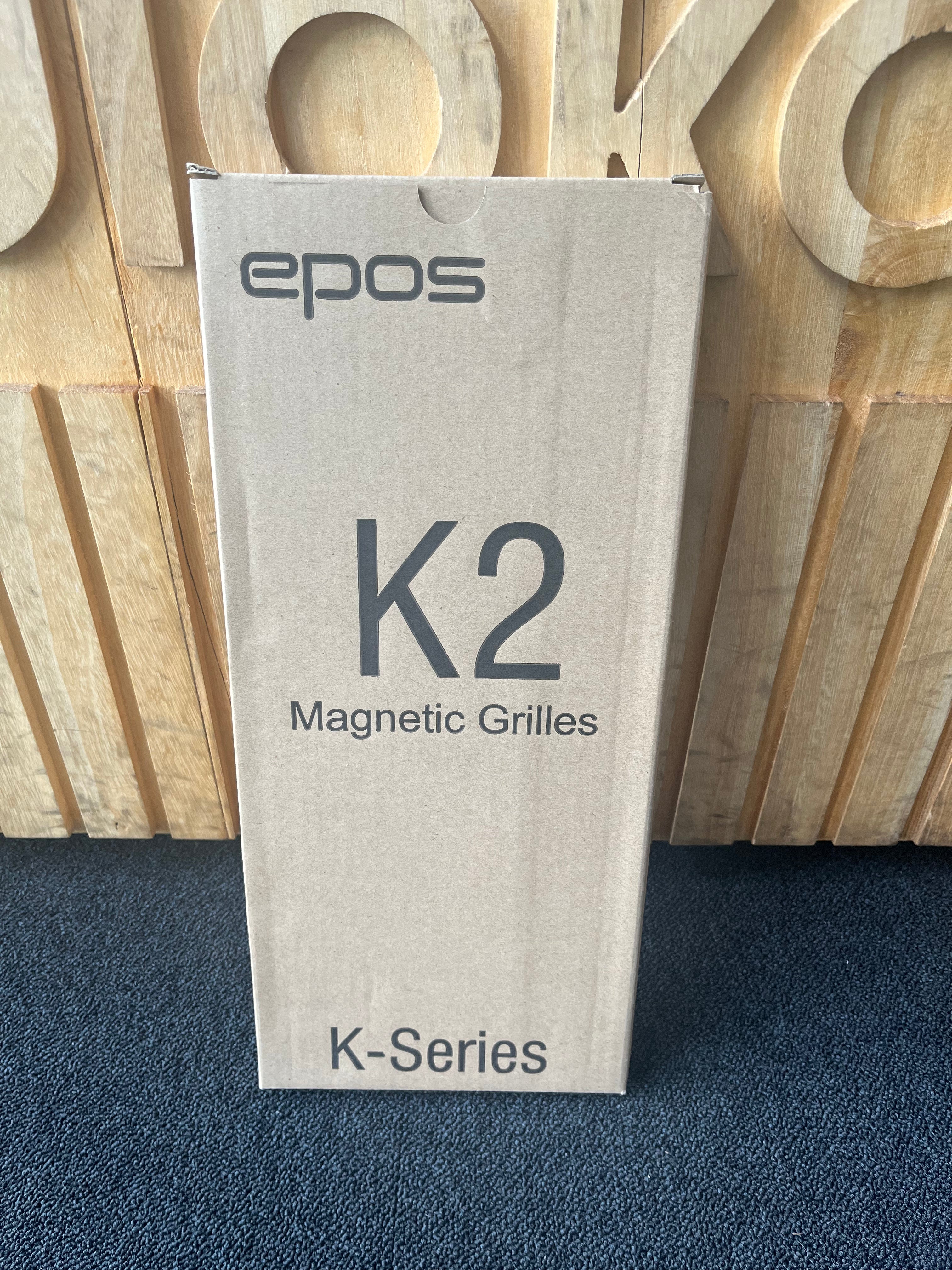 Epos K2 fabric masks - black, 1 pair, Oulu