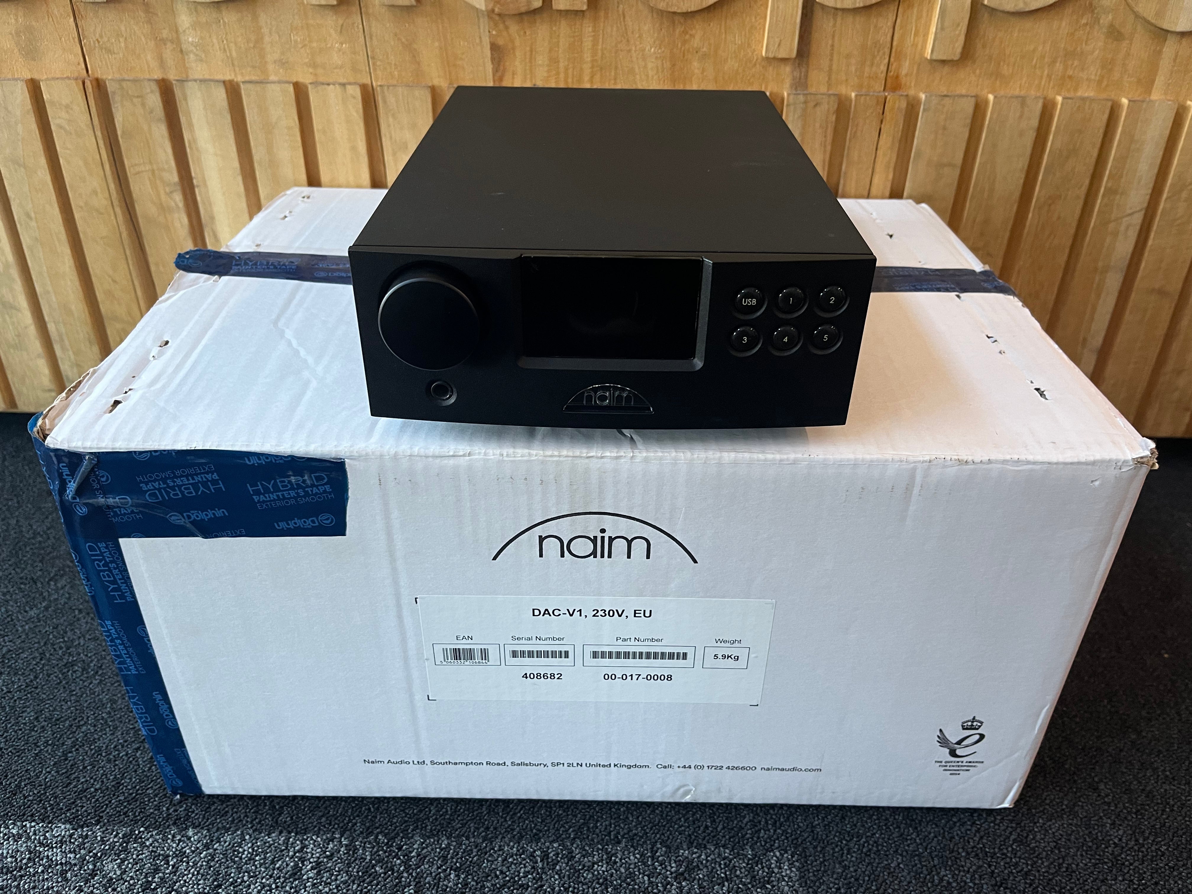 Naim Dac-V1, replacement device, location Oulu