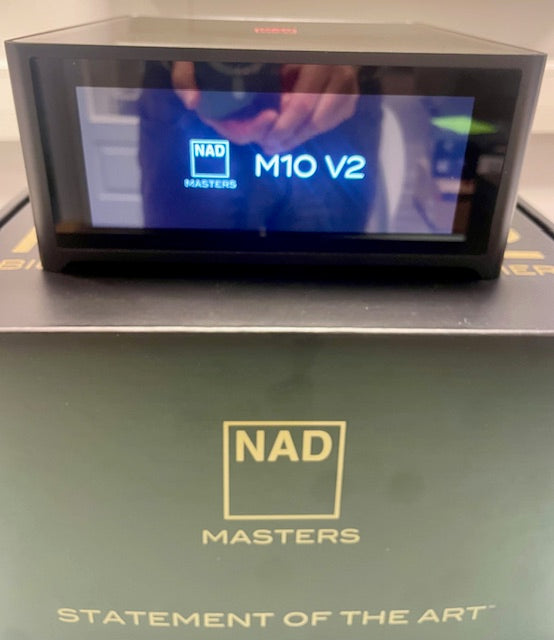 NAD M10 V2 BluOS Streaming vahvistin, vaihtolaite, sijainti Hyvinkää