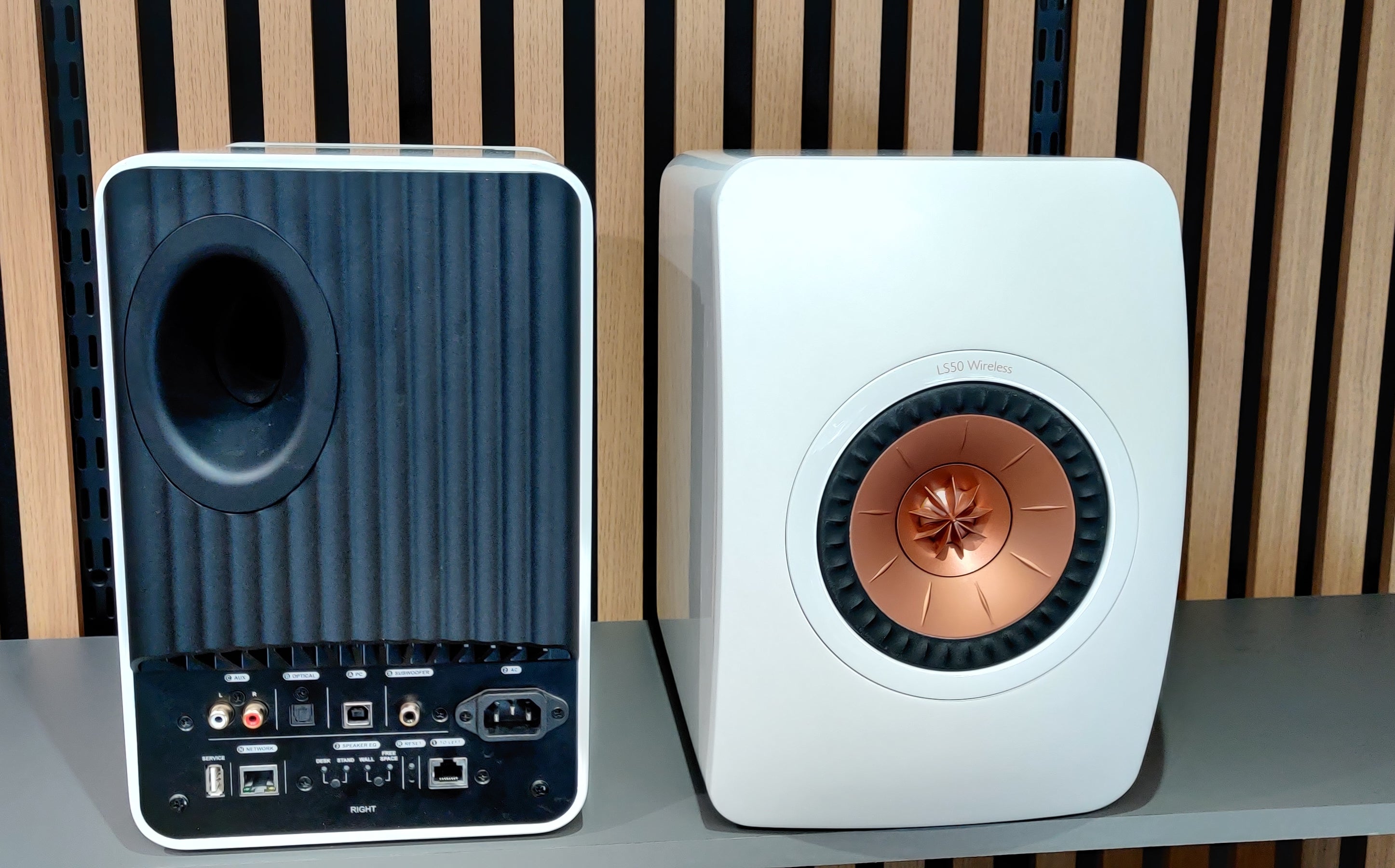 Vaihtolaite KEF LS50 Wireless valkoinen kaiutinpari, Jyväskylä.