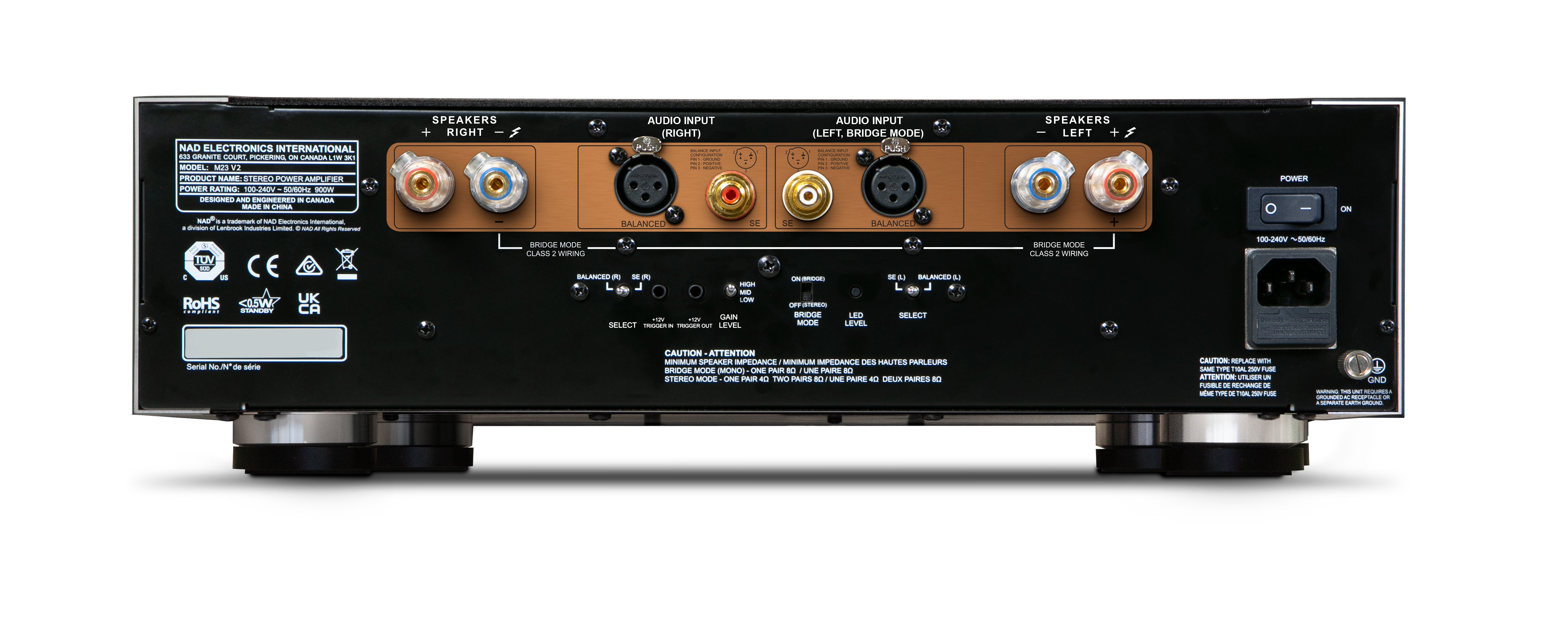 NAD Masters M23 V2 päätevahvistin