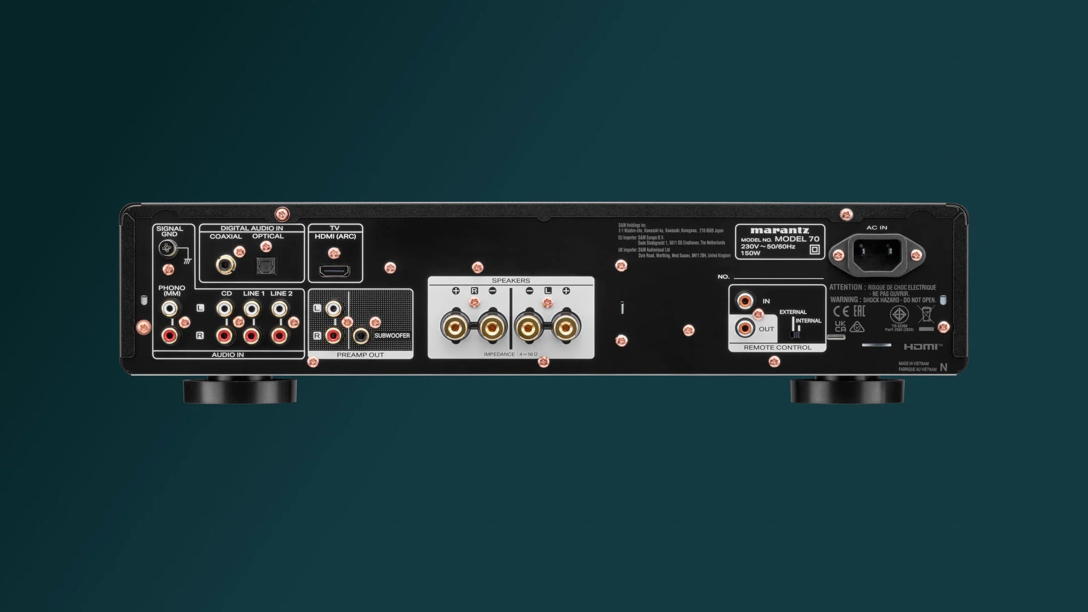 Marantz MODEL 70 integroitu streovahvistin