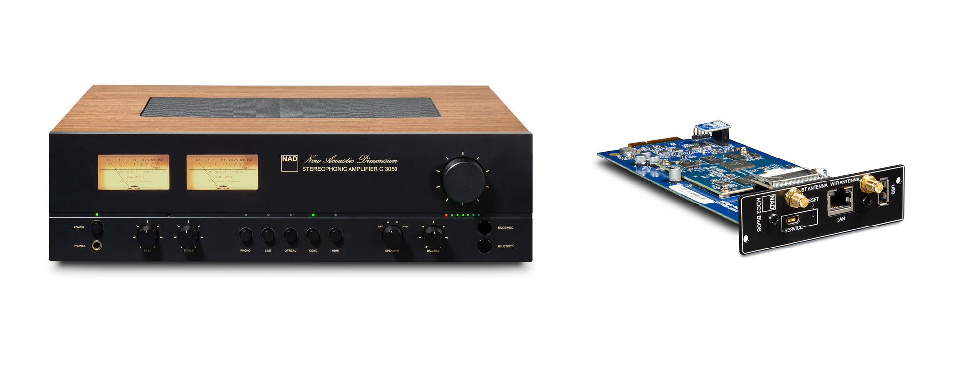 NAD C 3050 + NAD MDC2 BluOS-D