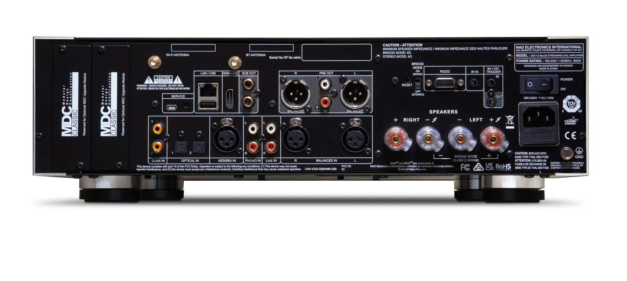 NAD Masters M33 V2 BluOS verkkovahvistin