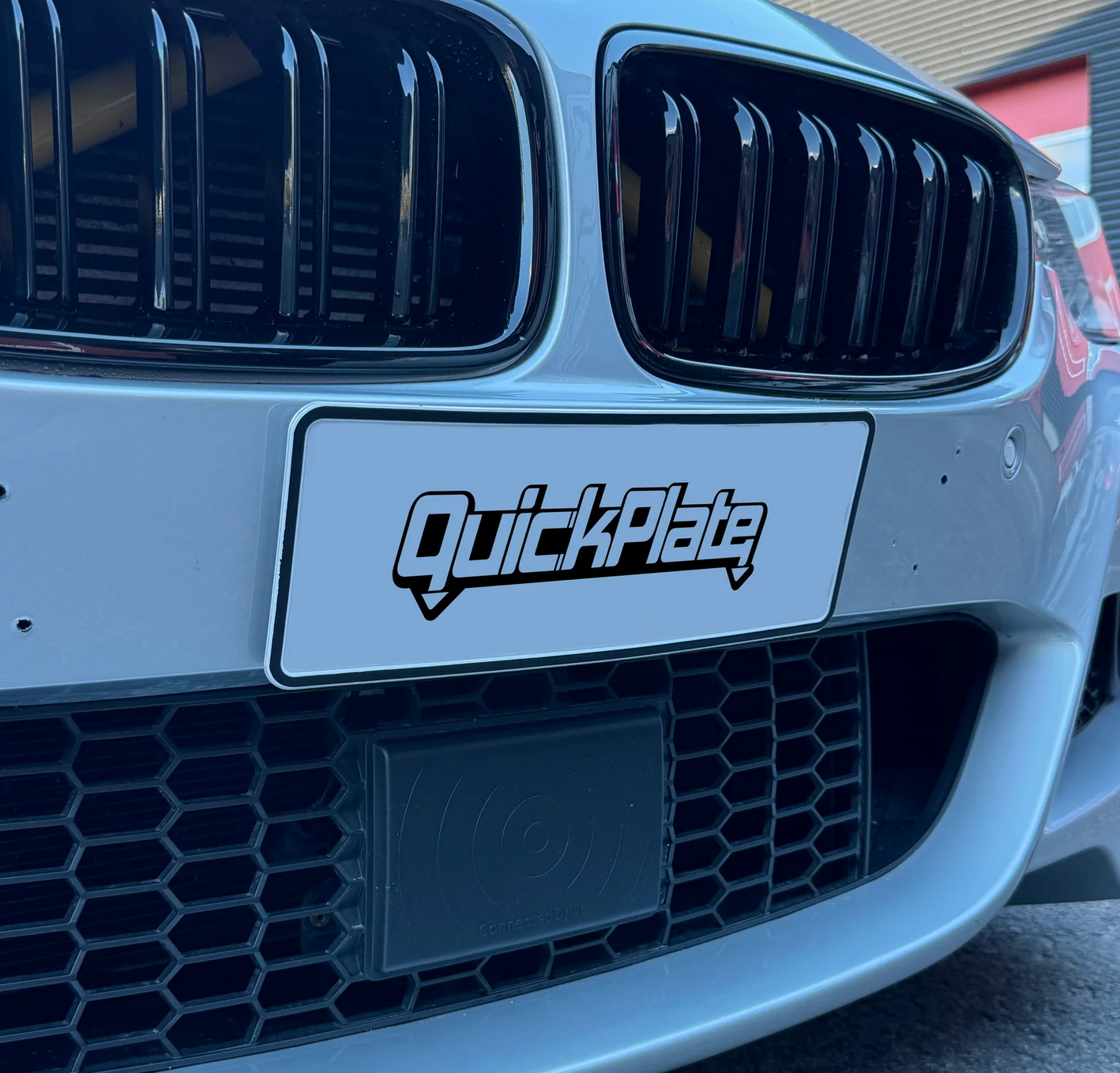 QuickPlate - Magneettinen Rekisterikilven teline