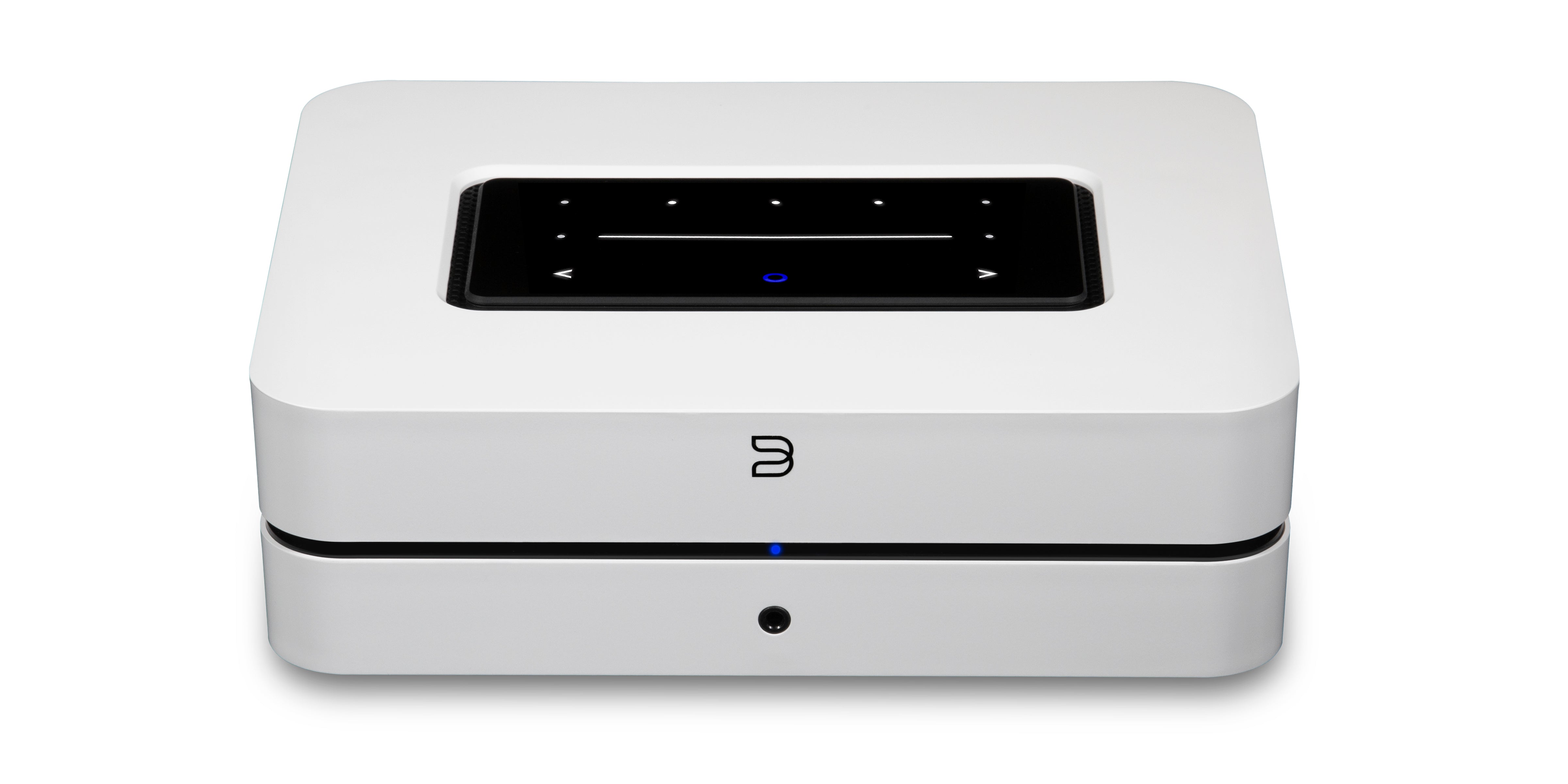 BLUESOUND POWERNODE N330 verkkovahvistin, valkoinen, Dirac lisenssi, vaihtolaite