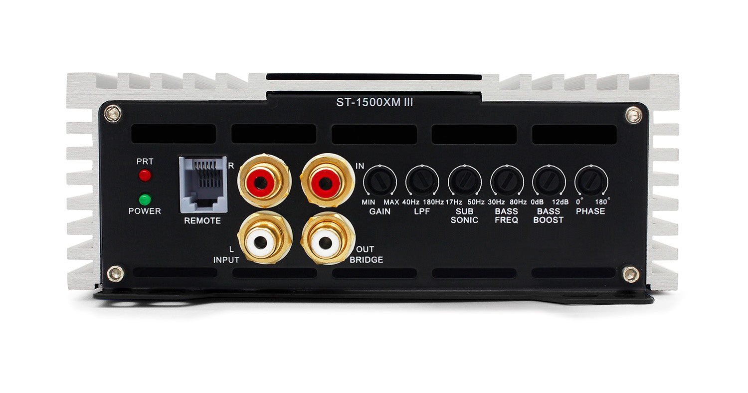 Zapco ST-1500XM III Mono Class D Amplifier