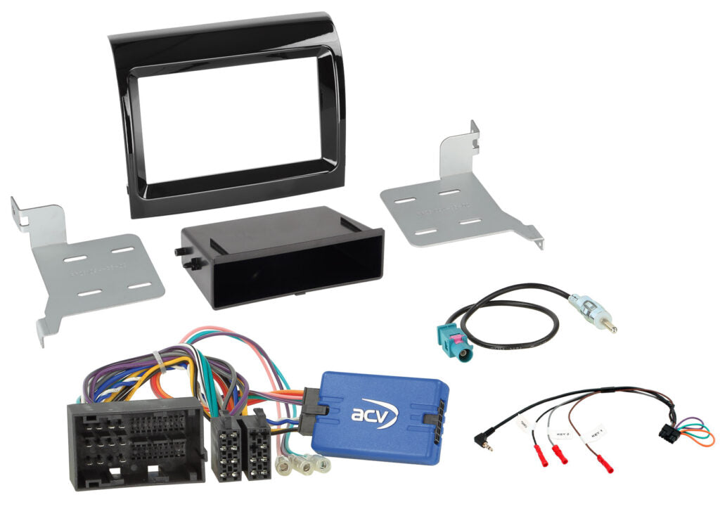 Ducato 2015 – 2021 (Halo9 / Halo11) 2-DIN installation kit