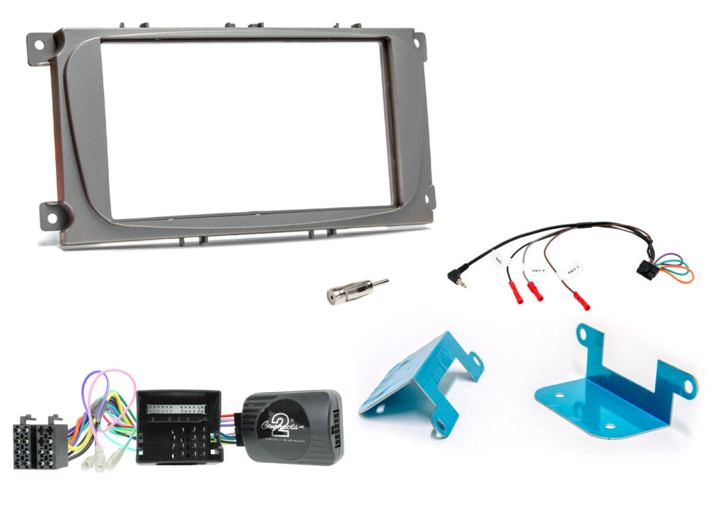 Mondeo 2007 – 2014 (Silver) 2-DIN installation kit