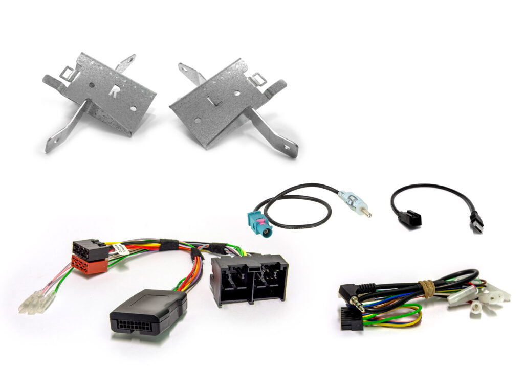 Transit 2018-> / Transit Custom 2018-> 2-DIN installation kit