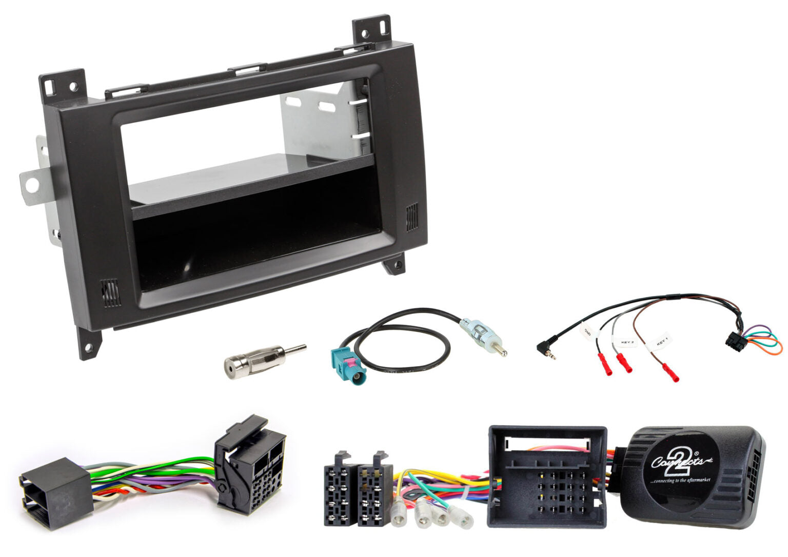 Vito 2006 – 2014 (W639) 2-DIN soittimen asennuskitti