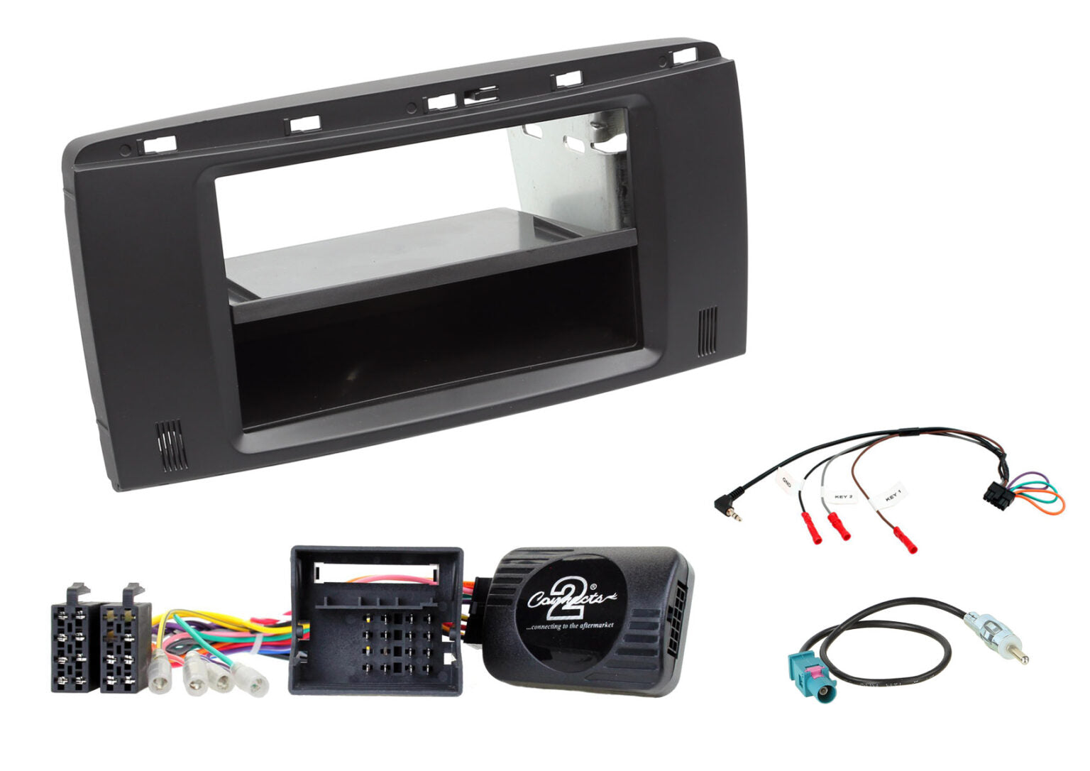 R-sarja 2006 – 2012 2-DIN soittimen asennuskitti