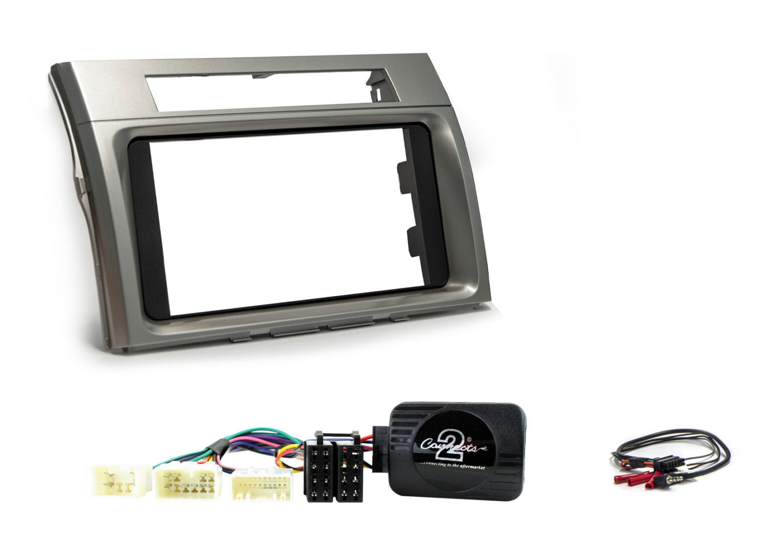 Corolla Verso 2004 – 2009 2-DIN player installation kit