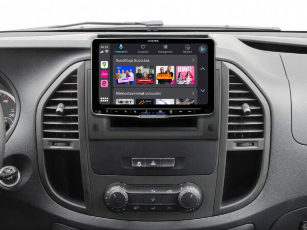 Alpine iLX - F905D - W447 Halo9 MB Vito W447 - Audiokauppa.fi