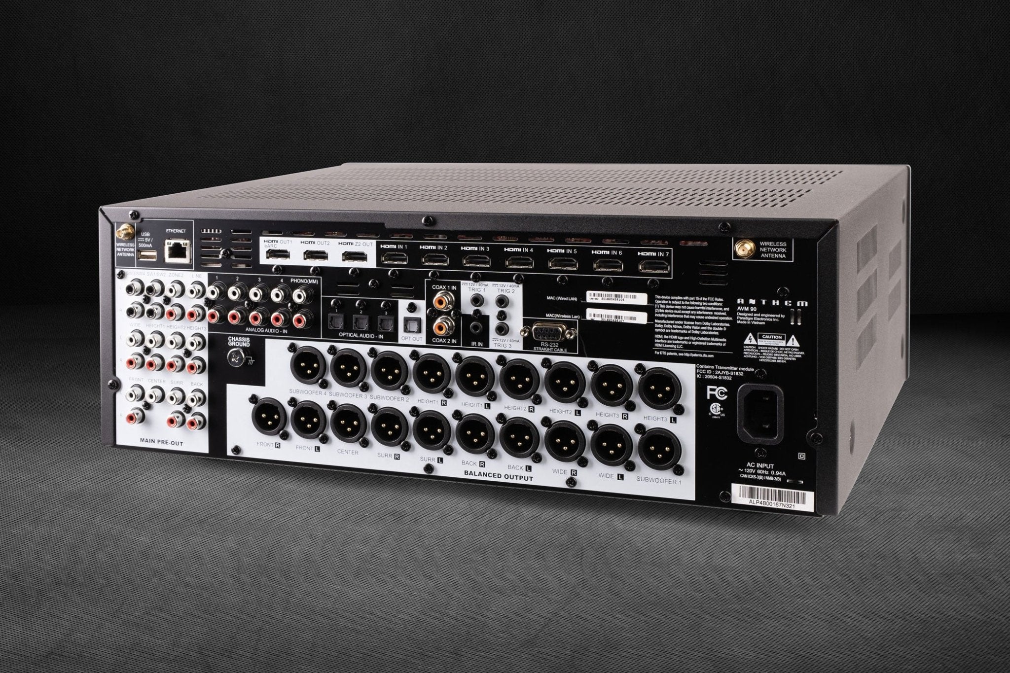 Anthem AVM 90 8K 15.4 AV - esivahvistin / prosessori - Audiokauppa.fi