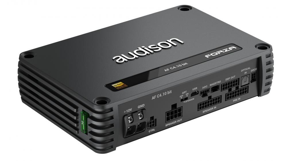 Audison Forza AF C4.10 Bit 4 - Kanavainen DSP - Vahvistin - Audiokauppa.fi