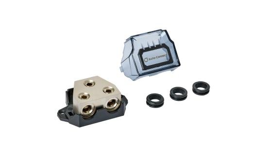 Auto - Connect Jakoblokki 1 sis. 2 ulos - Audiokauppa.fi