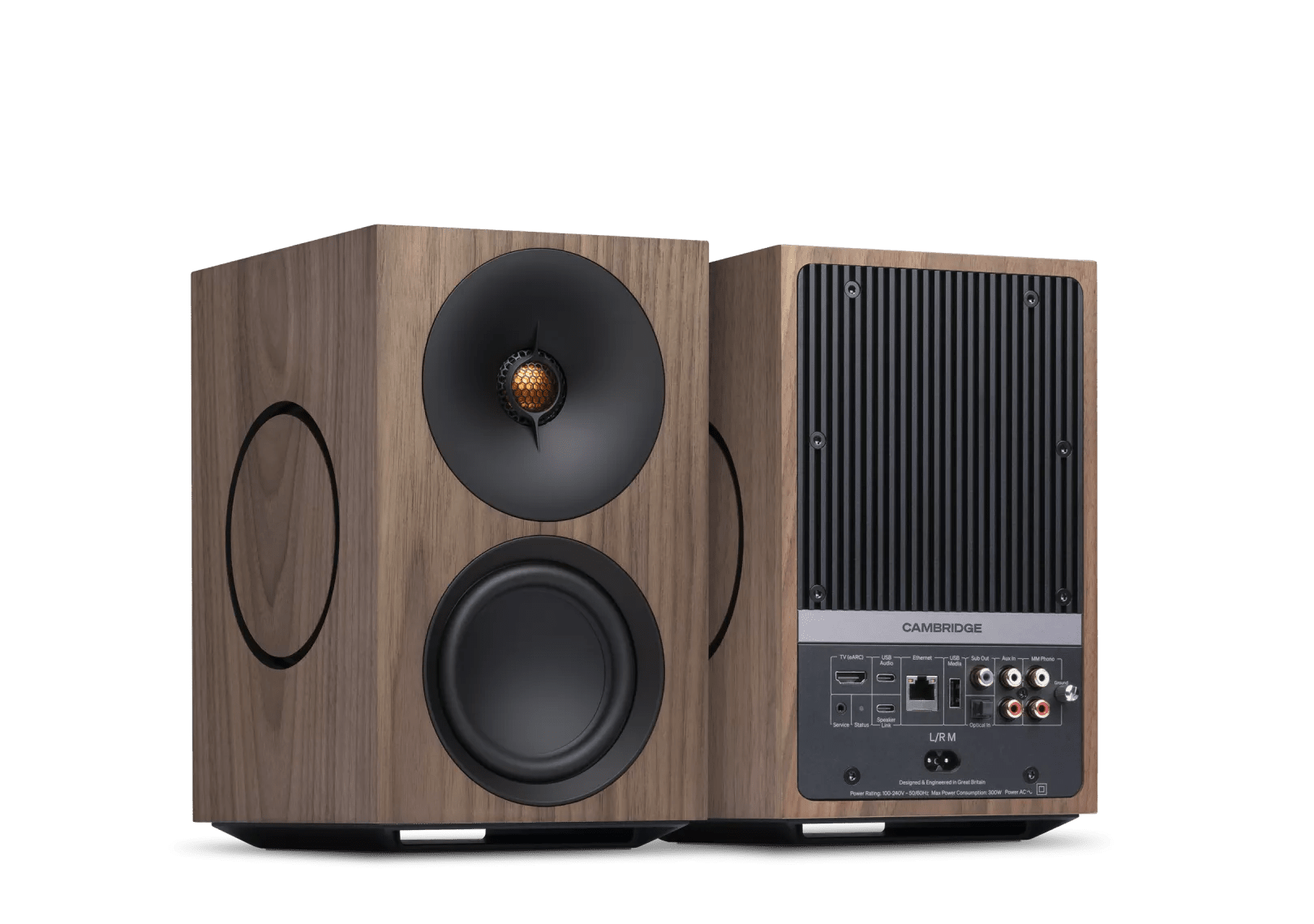 Cambridge Audio L/R M langaton aktiivikaiutinjärjestelmä - Audiokauppa.fi
