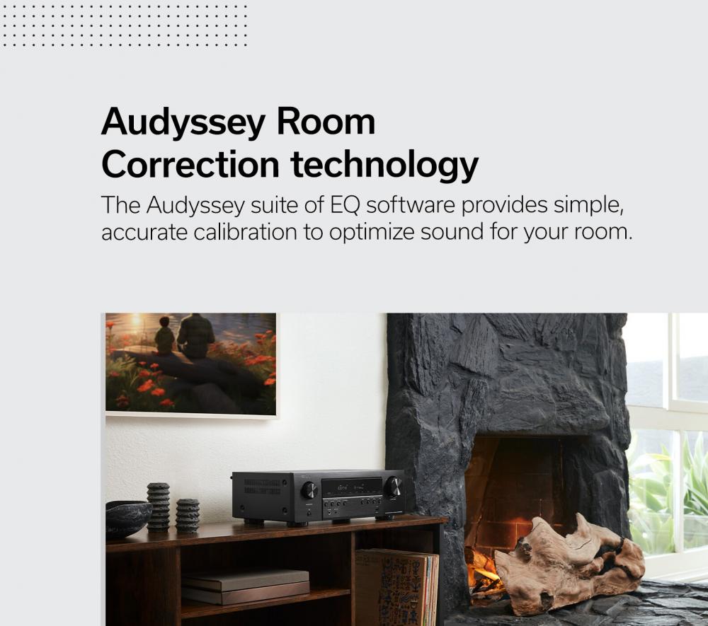 Denon AVR - S670H 5.2 HEOS 8K AV - vahvistin - Audiokauppa.fi